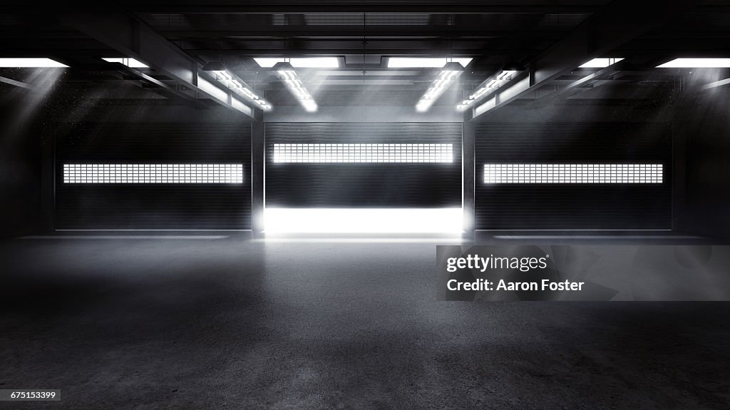Empty Pit Garage High-Res Vector Graphic - Getty Images