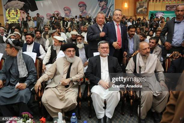 Gulbuddin Hekmatyar , leader of the Hezb-e Islami Party, Afghan Deputy Prime Minister Sarwar Danish , the Afghan President's National Security...