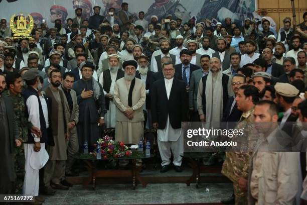 Gulbuddin Hekmatyar , leader of the Hezb-e Islami Party, Afghan Deputy Prime Minister Sarwar Danish , the Afghan President's National Security...