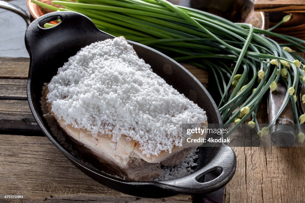 Oven Roasted Pork Belly