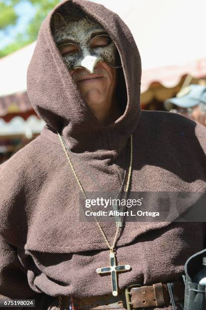 Festival attendees at the 55th Annual Renaissance Pleasure Faire held on April 29, 2017 in Irwindale, California.