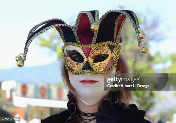 Festival attendees at the 55th Annual Renaissance Pleasure Faire held on April 29, 2017 in Irwindale, California.