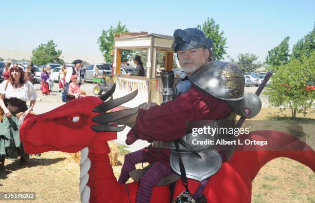 Festival attendees at the 55th Annual Renaissance Pleasure Faire held on April 29, 2017 in Irwindale, California.