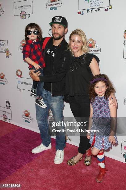 Tennessee Logan Marshall-Green, Logan Marshall-Green, Diane Marshall-Green, and Culla Mae Marshall-Green attend the WE ALL PLAY FUNdraiser hosted by...