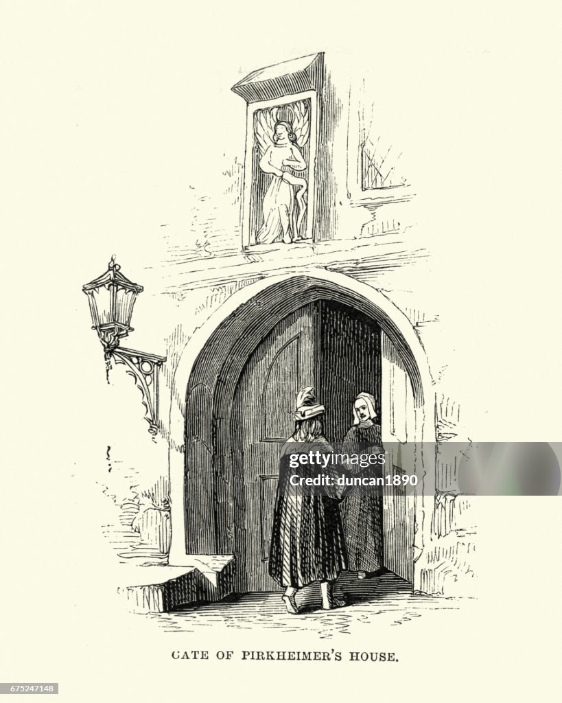 Gate of Willibald Pirckheimer's House, Nuremberg, 16th Century