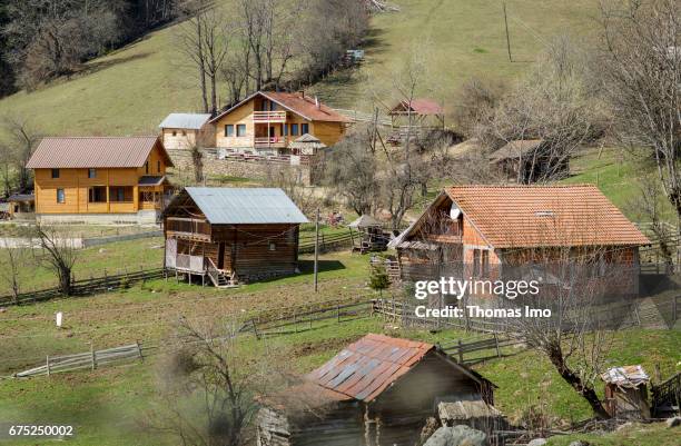 Peja, Kosovo Guest houses on March 30, 2017 in Peja, Kosovo.