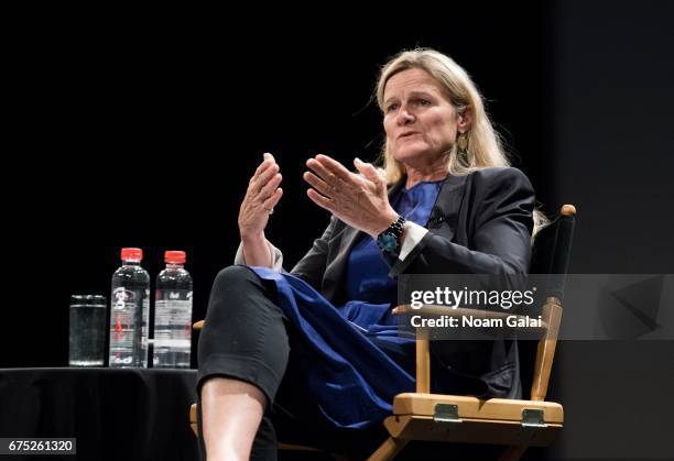 Ellen Kuras speaks onstage during Tribeca Talks: Master Class: Cinematography during 2017 Tribeca Film Festival on April 30, 2017 in New York City.