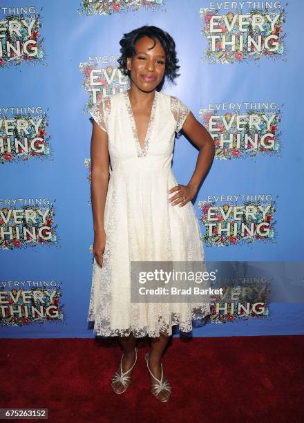 Writer Nicola Yoon attends the "Everything, Everything" New York Screening at The Metrograph on April 30, 2017 in New York City.