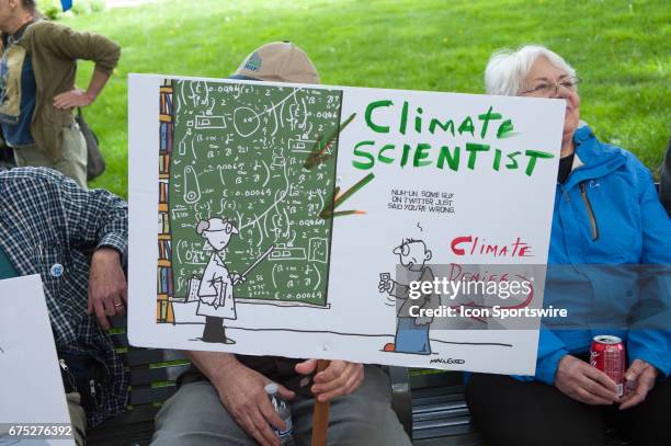 The People's Climate Change March in Portland, Oregon, as a part of an international day of action on climate change in many cities of the world on...