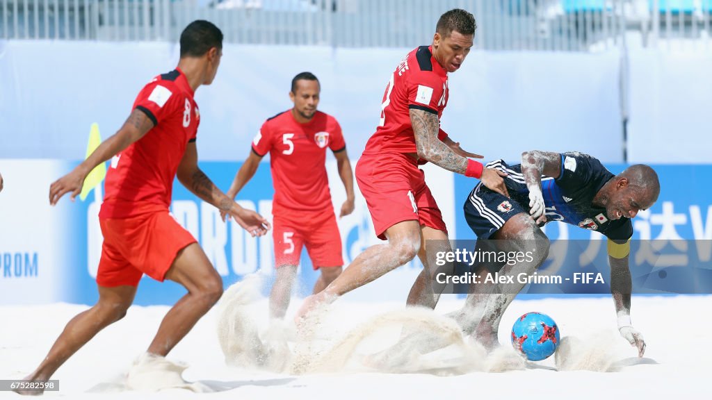 Tahiti v Japan - FIFA Beach Soccer World Cup Bahamas 2017