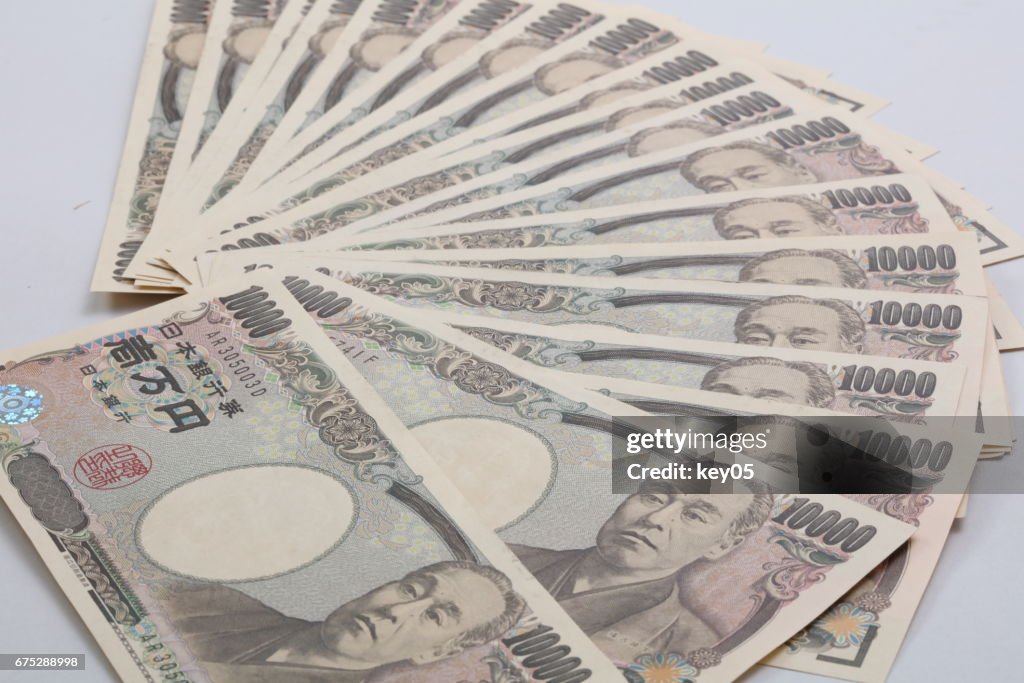 Banknotes of the Japanese yen- 10,000 yen