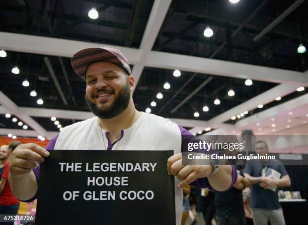 Actor Daniel Franzese poses during the 3rd Annual RuPaul's DragCon day 2 at Los Angeles Convention Center on April 30, 2017 in Los Angeles,...