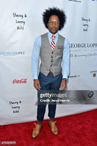 Johnathan Fernandez attends the George Lopez Foundation 10th Anniversary Celebration Party at Baltaire on April 30, 2017 in Los Angeles, California.