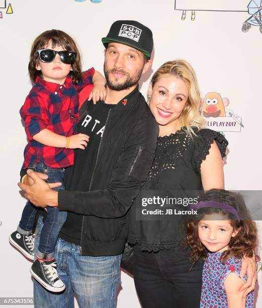 Tennessee Logan Marshall-Green, Logan Marshall-Green, Diane Marshall-Green, and Culla Mae Marshall-Green attend Zimmer Children's Museum Event on...