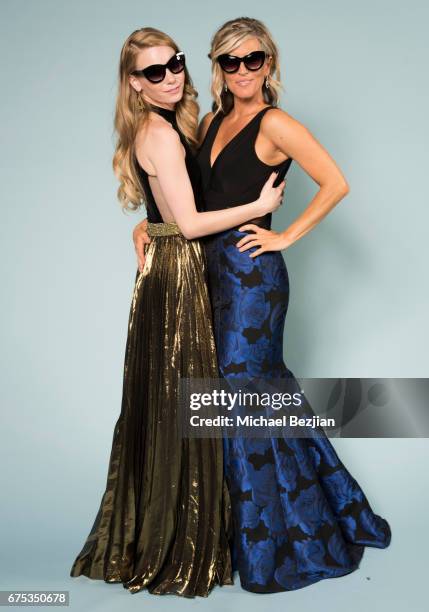 Chloe Lanier and Laura Wright pose for portraits with Foster Grant Sunglasses at The 44th Daytime Emmy Awards - Portraits by The Artists Project...