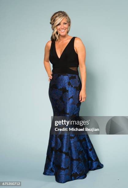 Laura Wright pose for portraits at The 44th Daytime Emmy Awards - Portraits by The Artists Project Sponsored by Foster Grant on April 30, 2017 in Los...