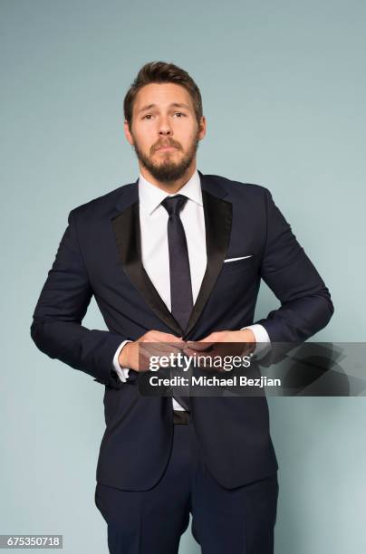 Scott Clifton poses for portraits at The 44th Daytime Emmy Awards - Portraits by The Artists Project Sponsored by Foster Grant on April 30, 2017 in...