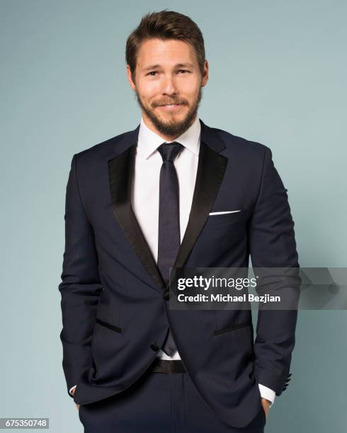 Scott Clifton poses for portraits at The 44th Daytime Emmy Awards - Portraits by The Artists Project Sponsored by Foster Grant on April 30, 2017 in...