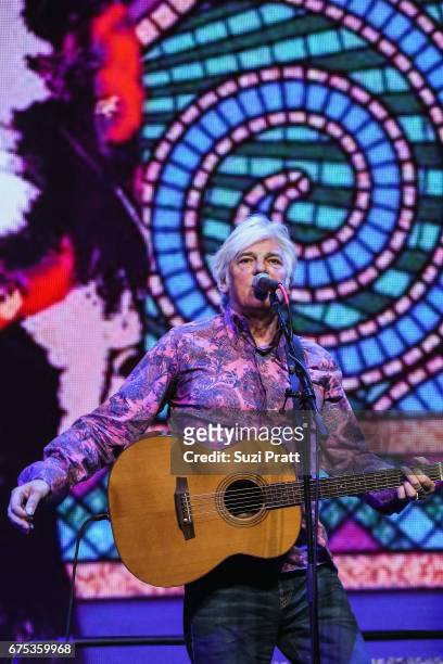 Singer-songwriter Robyn Hitchcock performs at the GRAMMYPro Songwriter's Summit at Museum of Pop Culture on April 30, 2017 in Seattle, Washington.