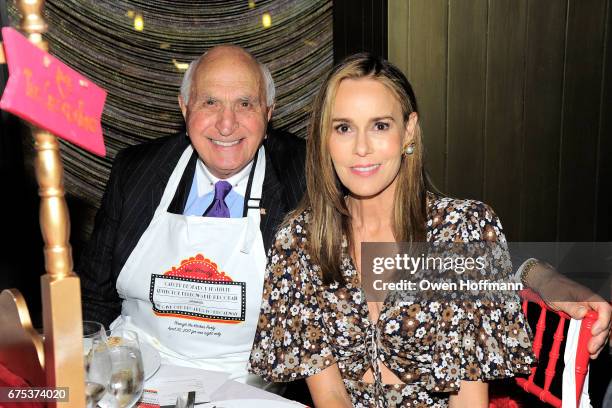 Guest and Julia Koch attend Through The Kitchen with the Cancer Research Institute at The Grill & The Pool Restaurants on April 30, 2017 in New York...
