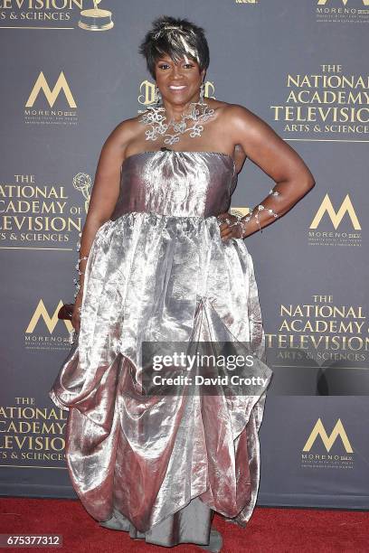 Anna Maria Horsford attends the 44th Annual Daytime Emmy Awards - Arrivals at Pasadena Civic Auditorium on April 30, 2017 in Pasadena, California.