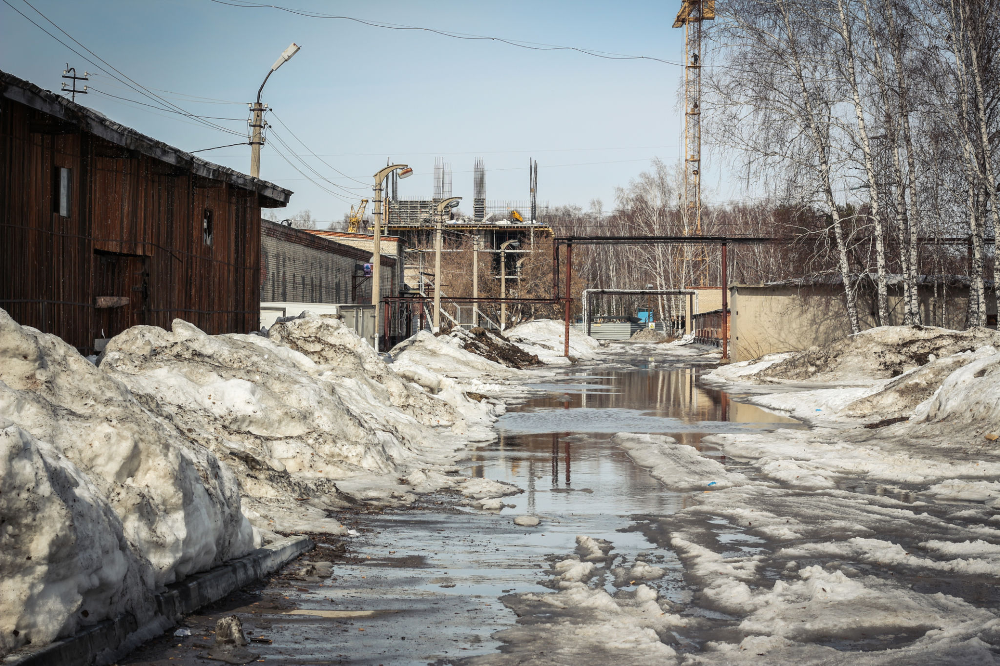 spring thaw construction