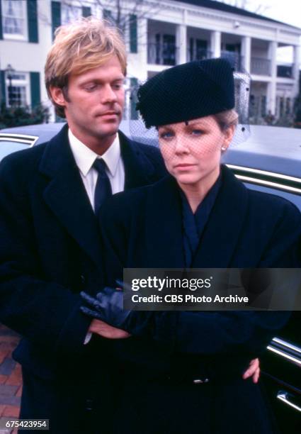 Made for-TV movie: "Roses Are for the Rich," . Originally broadcast May 17, 1987 on CBS television. Pictured from left is Morgan Stevens and Lisa...