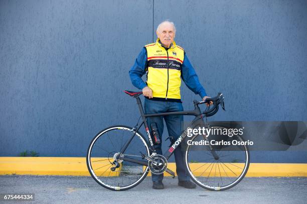 Antonio Pavan is thinking about getting an Electronic bicycle, like the one he is pictured with, to help him climb hills when he is riding with his...