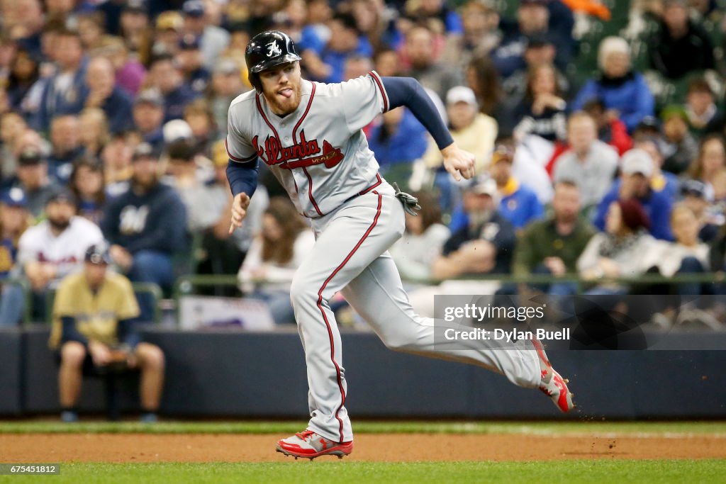 Atlanta Braves v Milwaukee Brewers