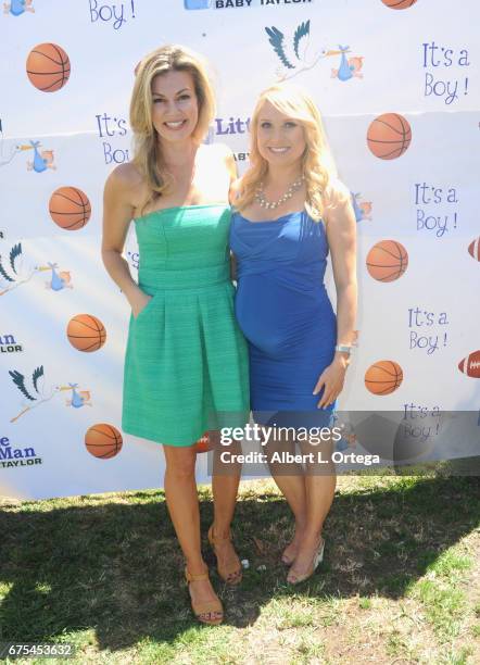 Kristyn Manning and Alana Curry at the Baby Shower For Actress Alana Curry Held at a private location on April 30, 2017 in Palos Verdes, California.