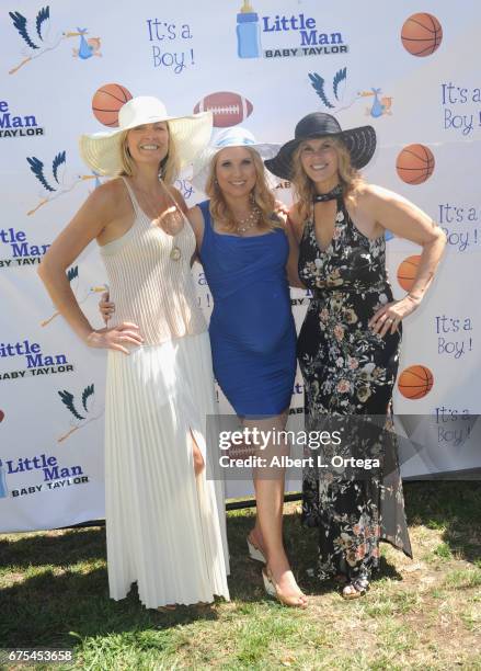 Nicole Bressenelli, Alana Curry and Kelly Ivaska at the Baby Shower For Actress Alana Curry Held at a private location on April 30, 2017 in Palos...