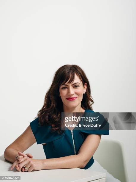 Actress Maggie Siff photographed for Variety on April 3 in Los Angeles, California.