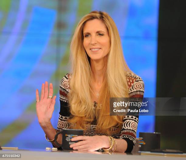 Ann Coulter is the guest, Monday, May 1, 2017 on Walt Disney Television via Getty Images's "The View." "The View" airs Monday-Friday on the Walt...
