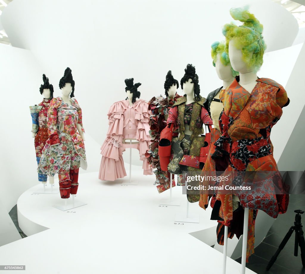 "Rei Kawakubo/Comme des Garcons: Art Of The In-Between" Costume Institute Gala - Press Preview
