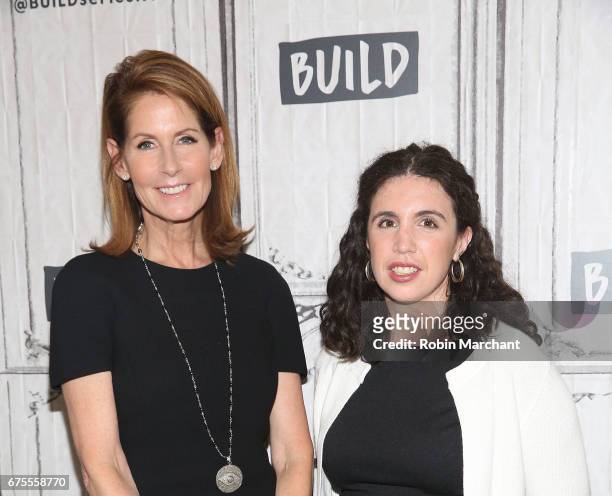 Director Perri Peltz and Sascha Weiss attend Build Presents The New Film "Warning: This Drug May Kill You" at Build Studio on May 1, 2017 in New York...