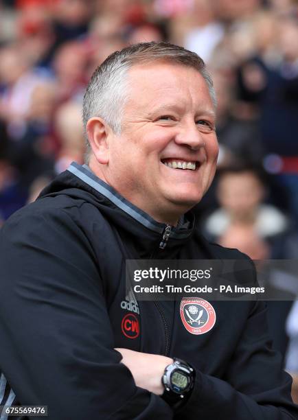 Sheffield United manager Chris Wilder