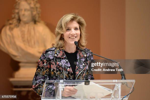 Ambassador Caroline Kennedy attends the "Rei Kawakubo/Comme des Garcons: Art Of The In-Between" Costume Institute Gala press preview at Metropolitan...