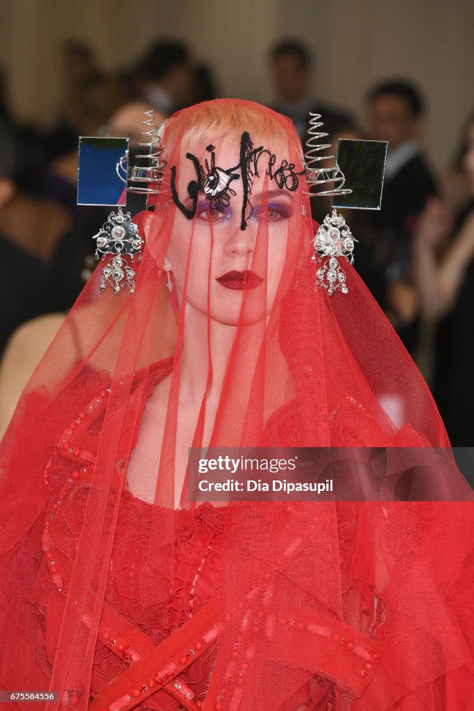 "Rei Kawakubo/Comme des Garcons: Art Of The In-Between" Costume Institute Gala - Arrivals