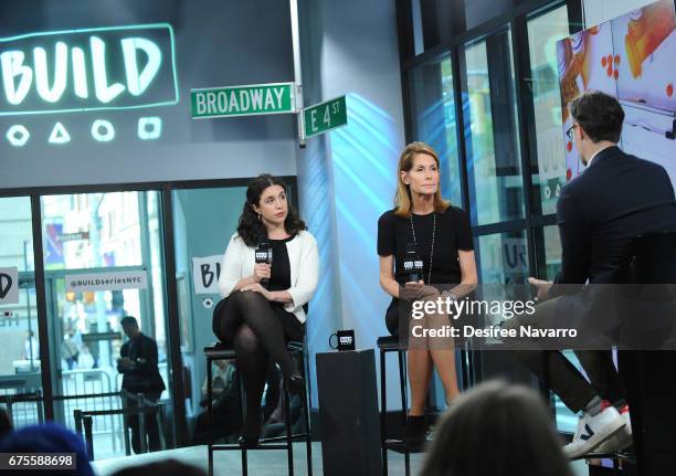 Sascha Weiss and Perri Peltz and attend Build Series to discuss 'Warning: This Drug May Kill You' at Build Studio on May 1, 2017 in New York City.