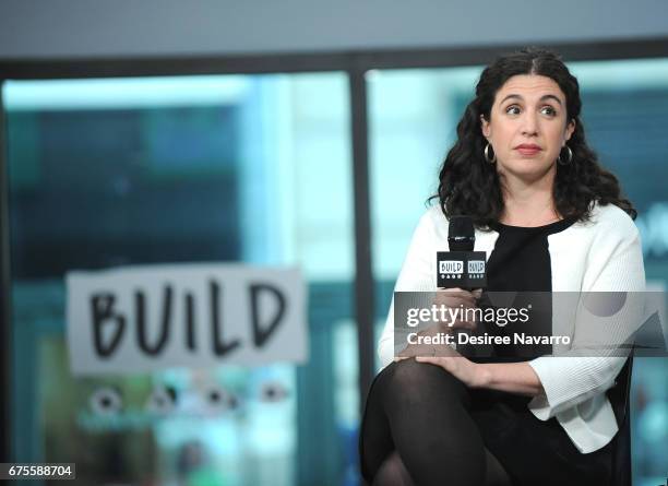 Film producer Sascha Weiss attends Build Series to discuss 'Warning: This Drug May Kill You' at Build Studio on May 1, 2017 in New York City.