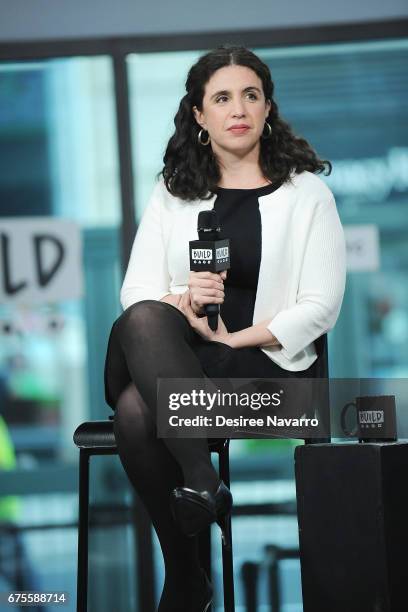 Film producer Sascha Weiss attends Build Series to discuss 'Warning: This Drug May Kill You' at Build Studio on May 1, 2017 in New York City.