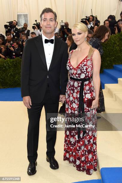 Douglas Brunt and Megyn Kelly attend the "Rei Kawakubo/Comme des Garcons: Art Of The In-Between" Costume Institute Gala at Metropolitan Museum of Art...