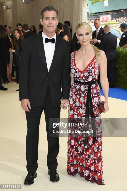 Douglas Brunt and Megyn Kelly attend the "Rei Kawakubo/Comme des Garcons: Art Of The In-Between" Costume Institute Gala at Metropolitan Museum of Art...