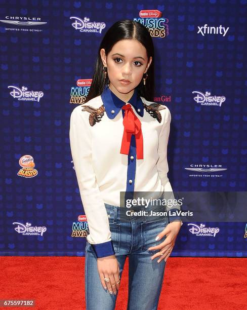 Actress Jenna Ortega attends the 2017 Radio Disney Music Awards at Microsoft Theater on April 29, 2017 in Los Angeles, California.