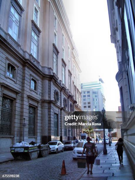 rio de janeiro - downtown - vida urbana stock pictures, royalty-free photos & images