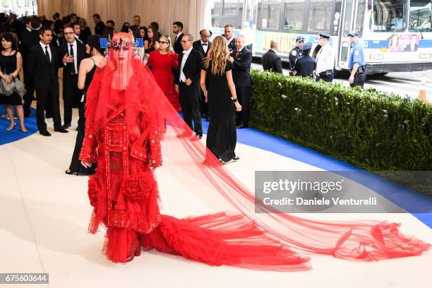 Katy Perry attends "Rei Kawakubo/Comme des Garcons: Art Of The In-Between" Costume Institute Gala - Arrivals at Metropolitan Museum of Art on May 1,...