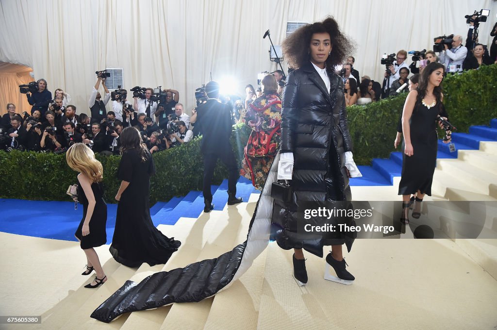 "Rei Kawakubo/Comme des Garcons: Art Of The In-Between" Costume Institute Gala - Arrivals