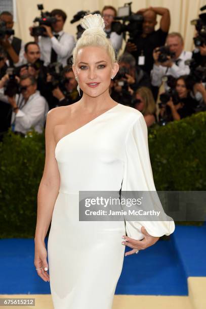 Kate Hudson attends the "Rei Kawakubo/Comme des Garcons: Art Of The In-Between" Costume Institute Gala at Metropolitan Museum of Art on May 1, 2017...