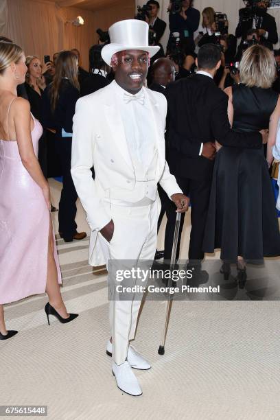 Lil Yachty attends the "Rei Kawakubo/Comme des Garcons: Art Of The In-Between" Costume Institute Gala at Metropolitan Museum of Art on May 1, 2017 in...