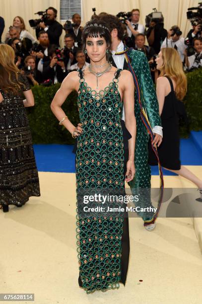 Sofia Boutella attends the "Rei Kawakubo/Comme des Garcons: Art Of The In-Between" Costume Institute Gala at Metropolitan Museum of Art on May 1,...